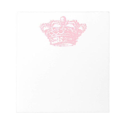 ピンククラウン ノートパッド (正面)