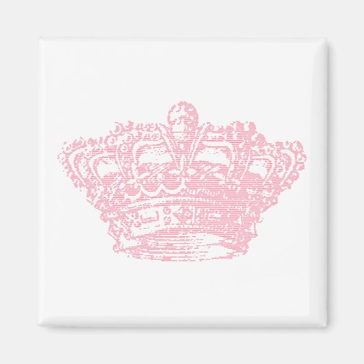 ピンククラウン マグネット (正面)