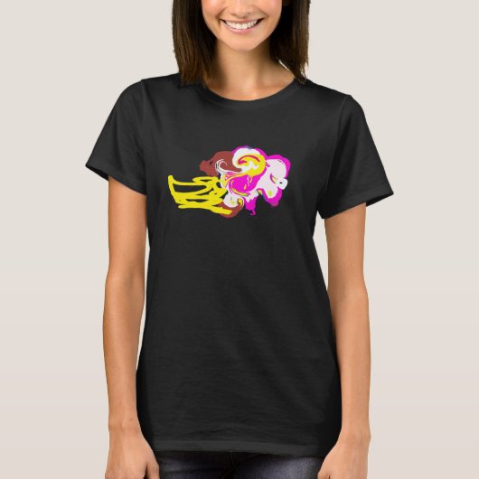 ピンククラゲ Tシャツ (正面)