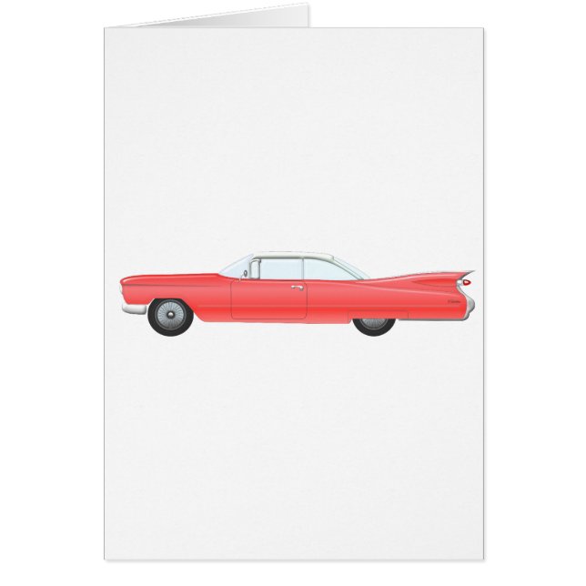 ピンククラシックの車 (正面)