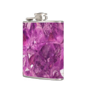 ピンククリスタル フラスク (左)