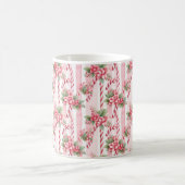 ピンククリスマスコーヒーマグ コーヒーマグカップ (中央)