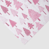ピンククリスマスツリーズおもしろいモダンホリデー 薄葉紙 (詳細)