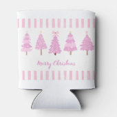 ピンククリスマスツリーズクーラーボックス 缶クーラー (裏面)