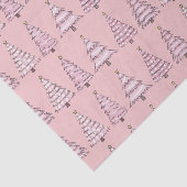 ピンククリスマスツリーティッシュペーパー 薄葉紙 (詳細)