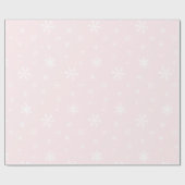 ピンククリスマスラッピング紙 ラッピングペーパー (フラット)