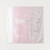 ピンククリスマスワンダーランドタペストリー タペストリー (正面(横))