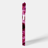 ピンククリンズシュレッド紙テクスチャ写真 Case-Mate iPhoneケース (裏面 / 右)