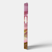 ピンククリームアジサイ黄色ピンクグリーンフローラ Case-Mate iPhoneケース (裏面 / 右)