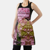 ピンククリームアジサイ黄色ピンクフローラfor Mom エプロン (インサイチュ)