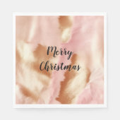 ピンククリームタンサウスウェスト女性のカーボーイコウィド スタンダードランチョンナプキン (正面)