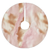 ピンククリームタンサウスウェスト女性のカーボーイコウィド ブラッシュドポリエステルツリースカート (正面)