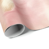 ピンククリームタンサウスウェスト女性のカーボーイコウィド ラッピングペーパー (ロールコーナー)