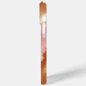 ピンククリームタンサウスウェスト女性のカーボーイコウィド Case-Mate iPhoneケース (裏面 / 左)