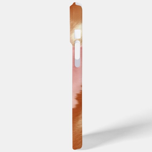 ピンククリームタンサウスウェスト女性のカーボーイコウィド Case-Mate iPhoneケース (裏面 / 左)