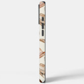 ピンククリーム女性のカーボーイハット Case-Mate iPhoneケース (裏面 / 左)