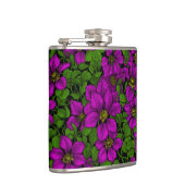 ピンククレマティスつる植物 フラスク (右)