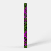 ピンククレマティスつる植物 SAMSUNG GALAXYケース (右側面)