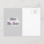 ピンククレマティス 案内ポストカード (裏面)