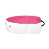 ピンククロウフィッシュ非ヘスリップまたは滑ることッドバンド アスレチックヘッドバンド (右)