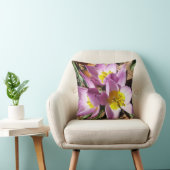 ピンククロキュース春フローラ クッション (椅子)