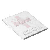 ピンククロス/旋回ナース ノートパッド (アングル)