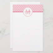 ピンククローバーM 便箋 (正面/裏面)