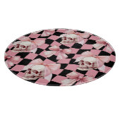 ピンククールのキッチンスケルトンハロウィーン カッティングボード (角)