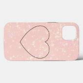 ピンククールのスパークリー Case-Mate iPhoneケース (裏面 (横))