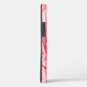 ピンククールの金ゴールドユニーク水色の渦巻きパターン Case-Mate iPhoneケース (裏面 / 右)