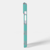 ピンククールの「XOXO」ハートハッピーバレンタインデー Case-Mate iPhoneケース (裏面 / 左)