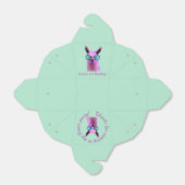 ピンククールラマのギフトパーティーの特典ボックス フェイバーボックス (折り畳みなし)