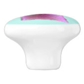 ピンククールラマ！ドアノブ セラミックノブ (側面)