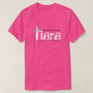 ピンククール感動的色 Tシャツ