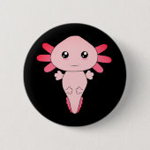 ピンククール軸索スケッチ 缶バッジ (正面)