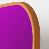 ピンクグラディエントグラデーションピックボールパドル ピックルボールラケット (左詳細)