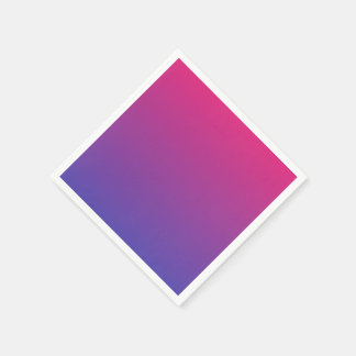 ピンクグラデーションと紫 スタンダードカクテルナプキン