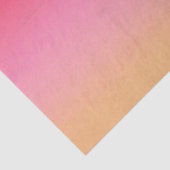 ピンクグラデーションオレンジティッシュペーパー 薄葉紙 (詳細)