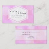 ピンクグラマライトサロンは友人カードを参照 紹介カード (正面/裏面)