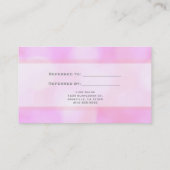 ピンクグラマライトサロンは友人カードを参照 紹介カード (裏面)