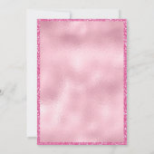 ピンクグラマラーラスベガスバチェロレッテ 招待状 (裏面)