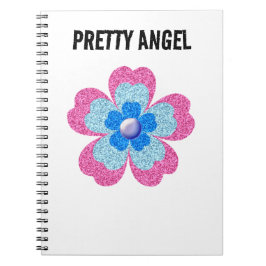 ピンクグラマーグリッター ノートブック