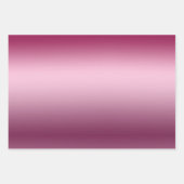 ピンクグラムグリッターハート ラッピングペーパーシート (正面2)