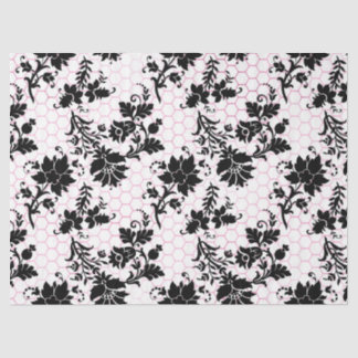 ピンクグラムハニカムシリーズデザイン#17 薄葉紙