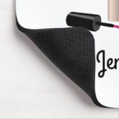 ピンクグラムリップスティック&爪、 ネイルポーランド美しいをテーマに マウスパッド (コーナー)