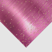 ピンクグラム金ゴールドスパークル紙吹雪ベビーシャワー 薄葉紙 (詳細)