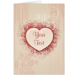 ピンクグランジハート