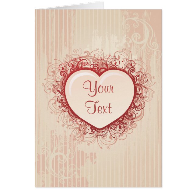 ピンクグランジハート (正面)