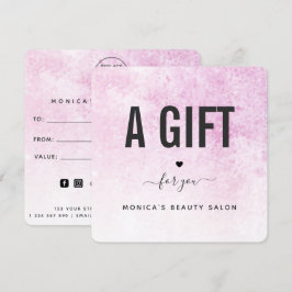 ピンクグランジモダントレンディー美しいサロンメイクアップヘア