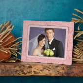 ピンクグランジ結婚歯垢 フォトプラーク (側面)